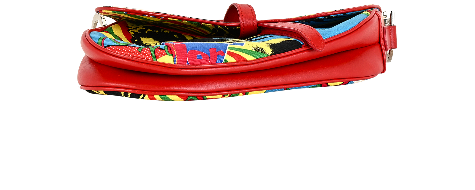 Bob Marley Saddle, &pound;2,950, Handbags, Red, Canvas/Leather, Top view